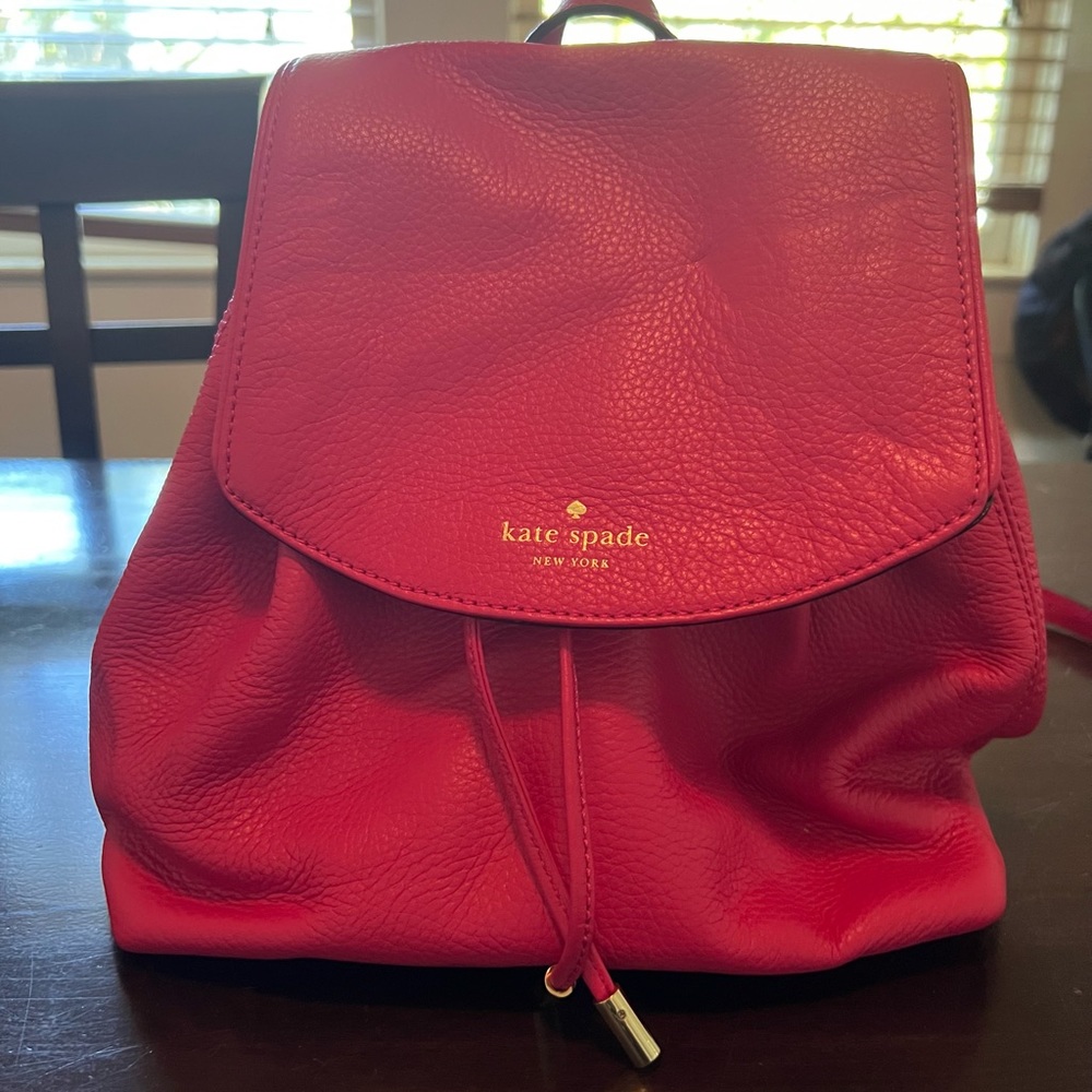 Pink Kate Spade backpack